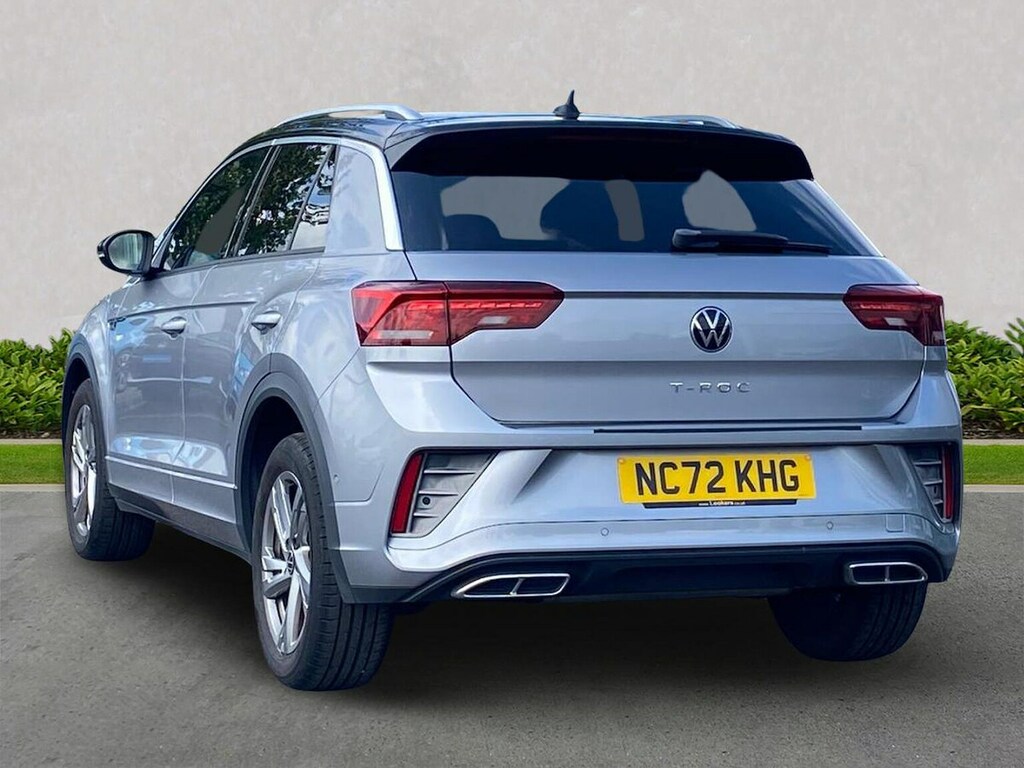 Volkswagen T-Roc 1.5 Tsi R-line Suv Dsg Euro 6 Ss 15 NC72KHG Silver