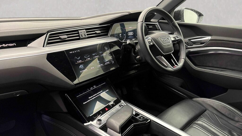 Audi E-tron 50 S Line Sportback Quattro 71.2 Black #5