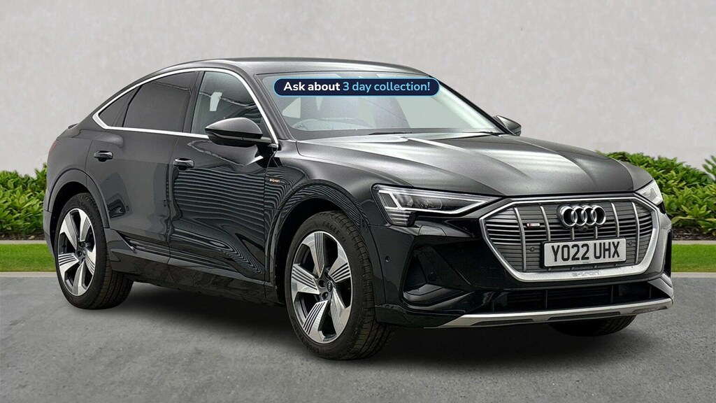 Audi E-tron 50 S Line Sportback Quattro 71.2 Black