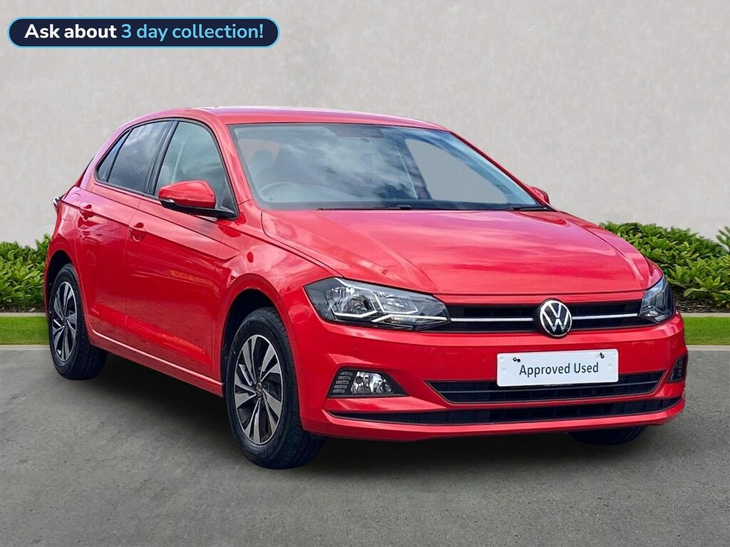 Volkswagen Polo 1.0 Evo Match Hatchback Euro 6 Red