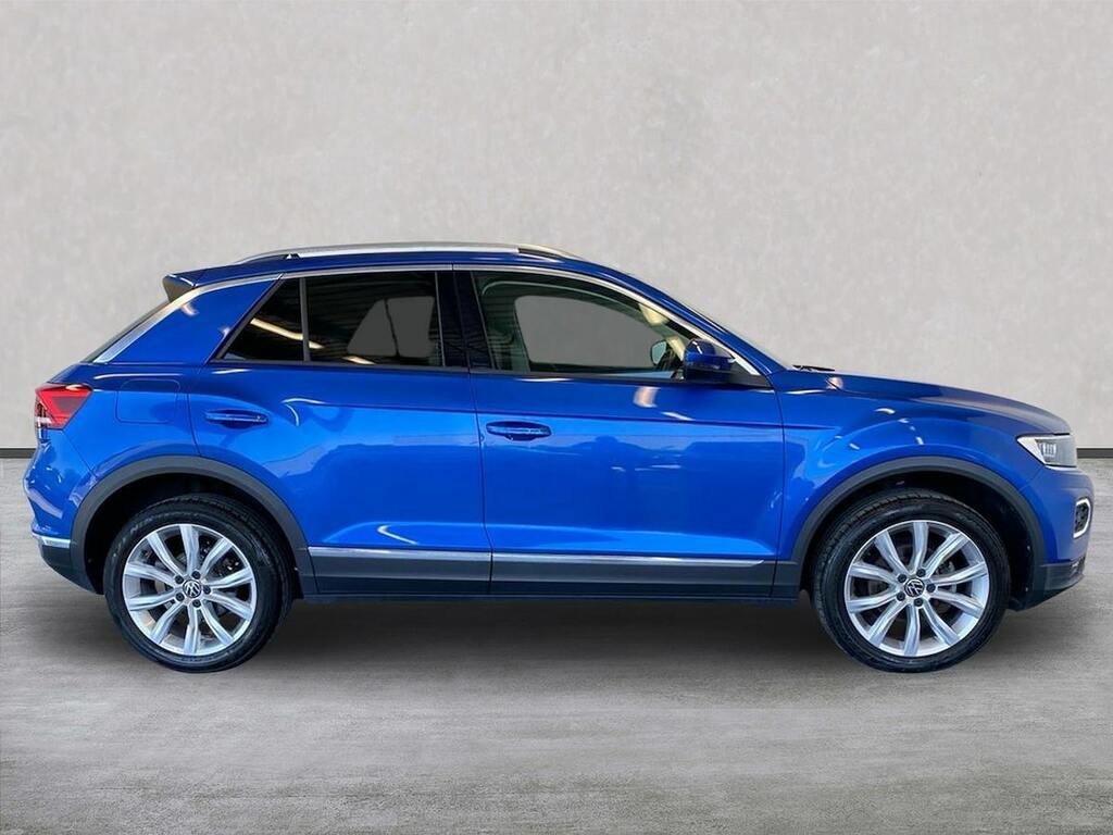 Volkswagen T-Roc 1.5 Tsi Gpf Evo Sel Suv Dsg Euro 6 Ss Blue #3