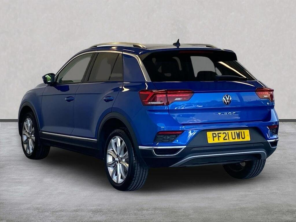 Volkswagen T-Roc 1.5 Tsi Gpf Evo Sel Suv Dsg Euro 6 Ss Blue #2