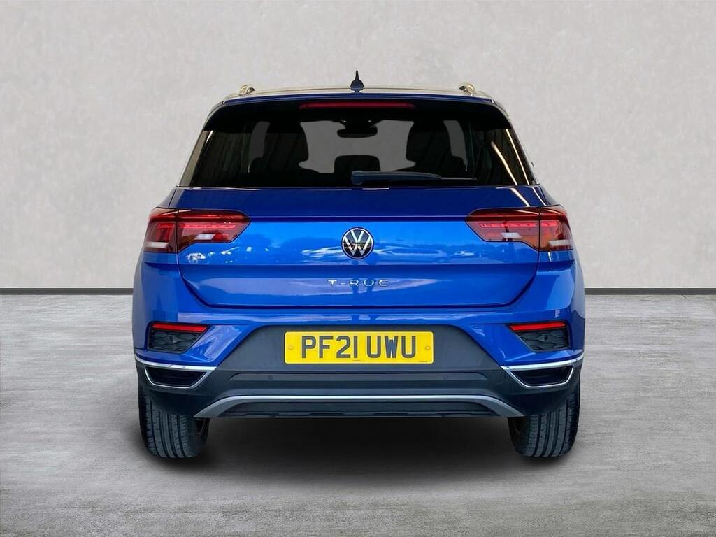 Volkswagen T-Roc 1.5 Tsi Gpf Evo Sel Suv Dsg Euro 6 Ss Blue #4