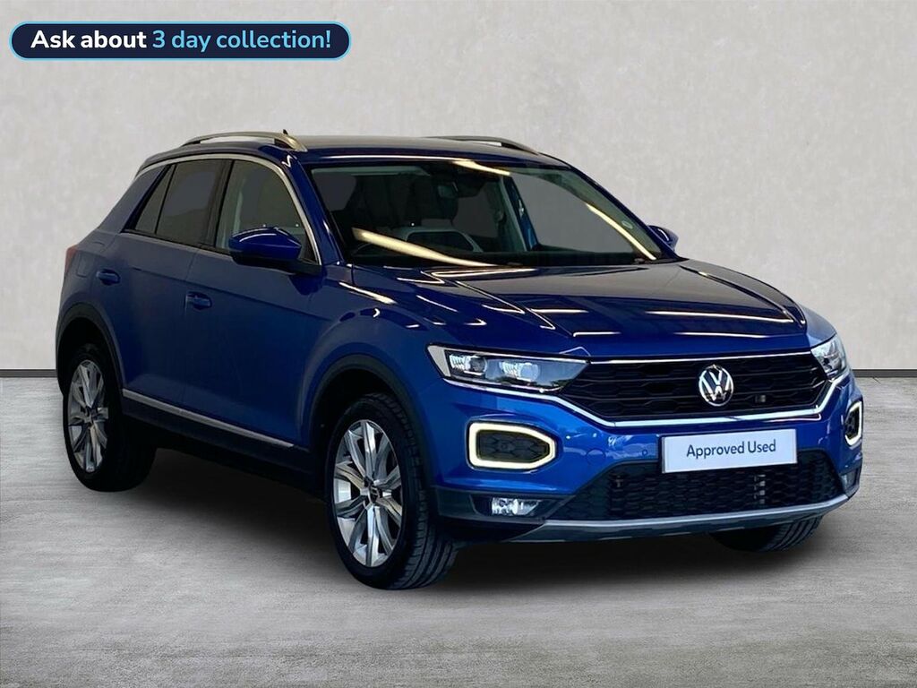 Volkswagen T-Roc 1.5 Tsi Gpf Evo Sel Suv Dsg Euro 6 Ss Blue