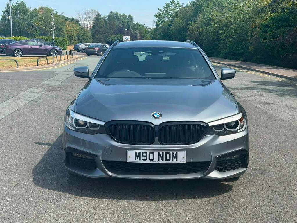 BMW 5 Series 520D Xdrive M Sport Blue #5