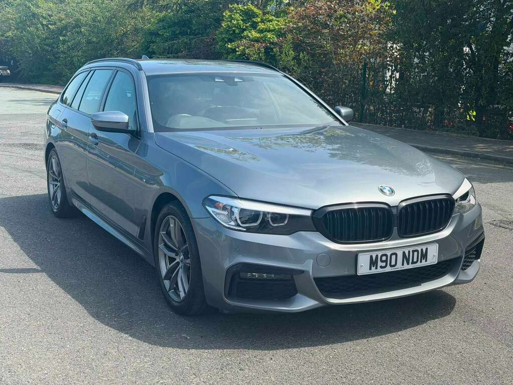 BMW 5 Series 520D Xdrive M Sport Blue