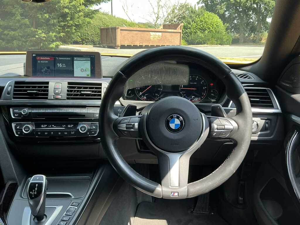 BMW 4 Series Coupe White #9
