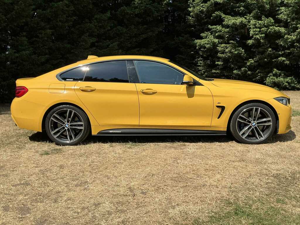 BMW 4 Series 440I M Sport Professional Media Yellow #3