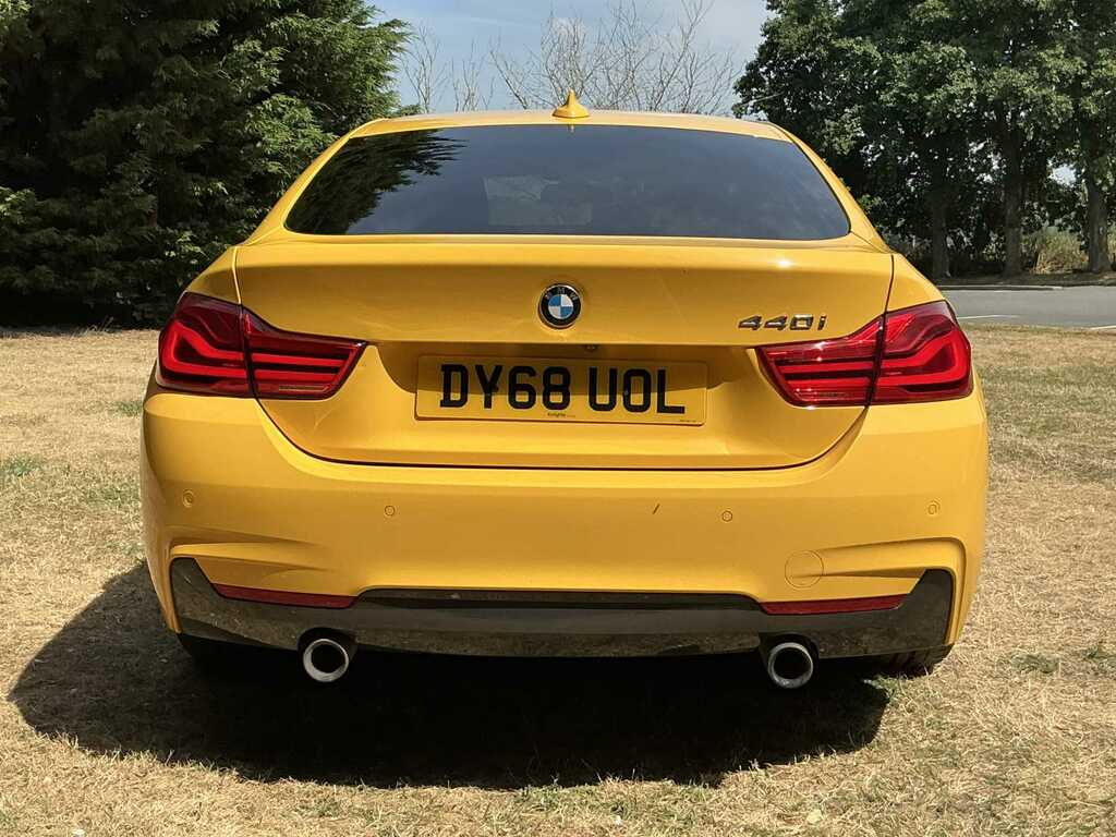 BMW 4 Series 440I M Sport Professional Media Yellow #4