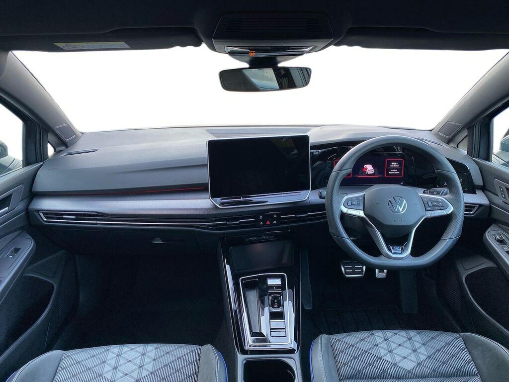 Volkswagen Golf R Black Edition White #7