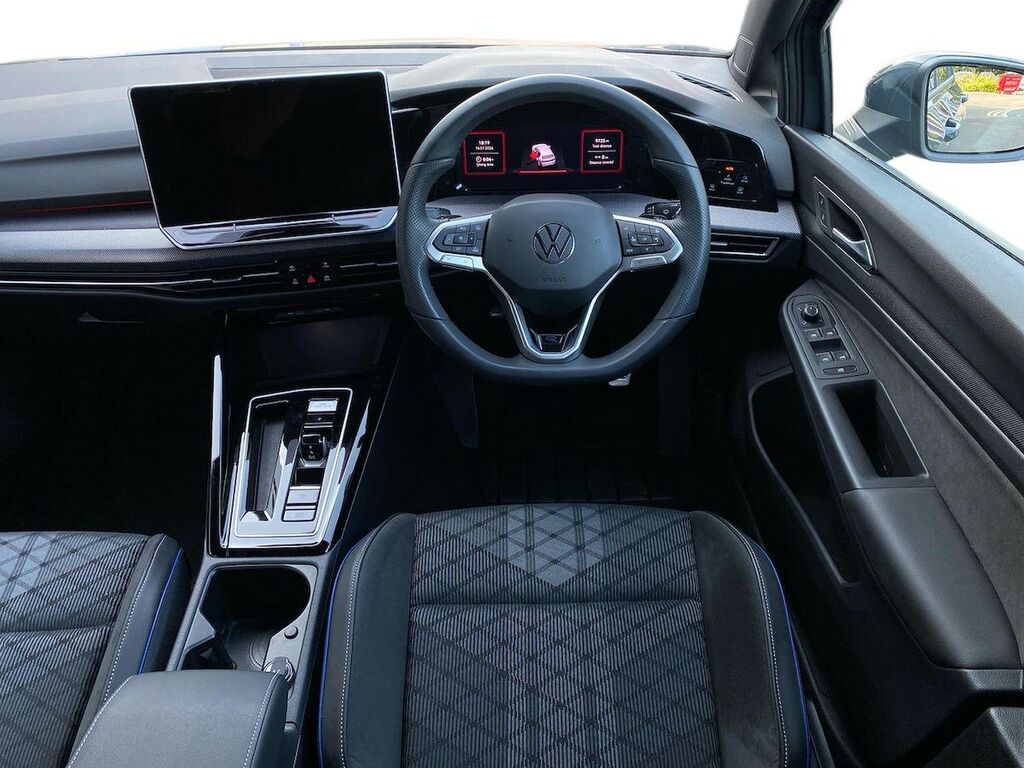 Volkswagen Golf R Black Edition White #8