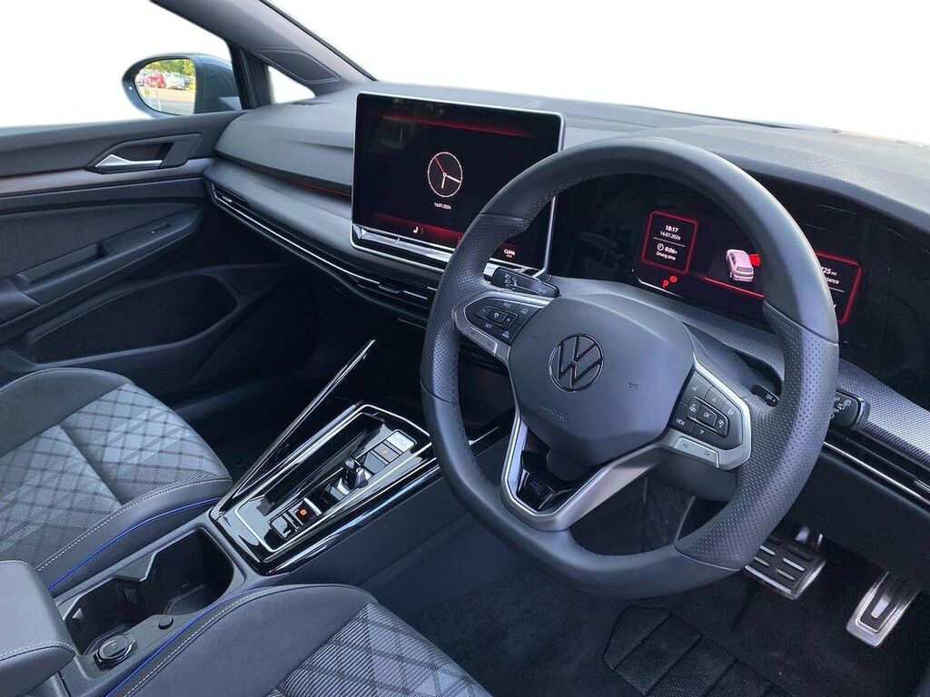 Volkswagen Golf R Black Edition White #11