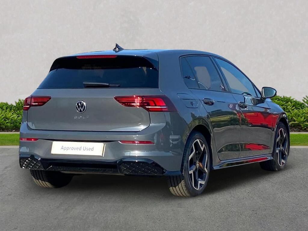 Volkswagen Golf R Black Edition White #13
