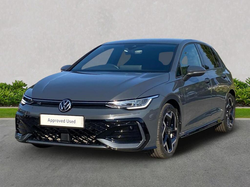 Volkswagen Golf R Black Edition White #14