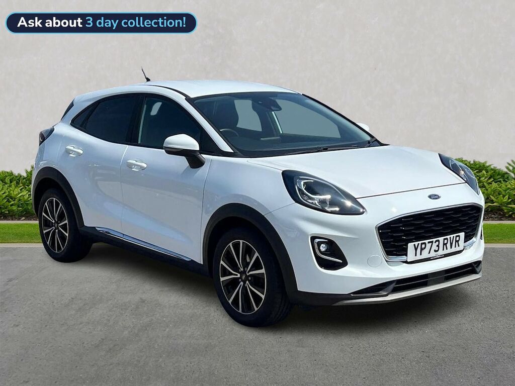 Ford Puma 1.0T Ecoboost Mhev Titanium Suv Hybrid White