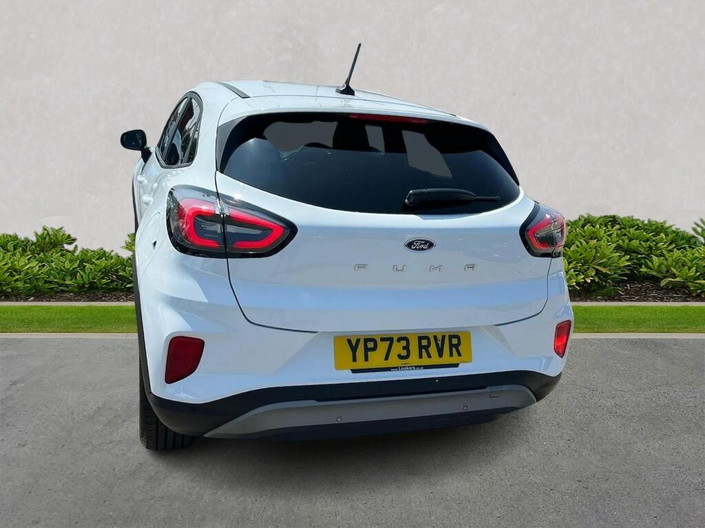 Ford Puma 1.0T Ecoboost Mhev Titanium Suv Hybrid White #2