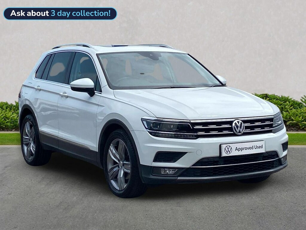 Volkswagen Tiguan 2.0 Tdi Sel Suv Dsg Euro 6 Ss 150 P White
