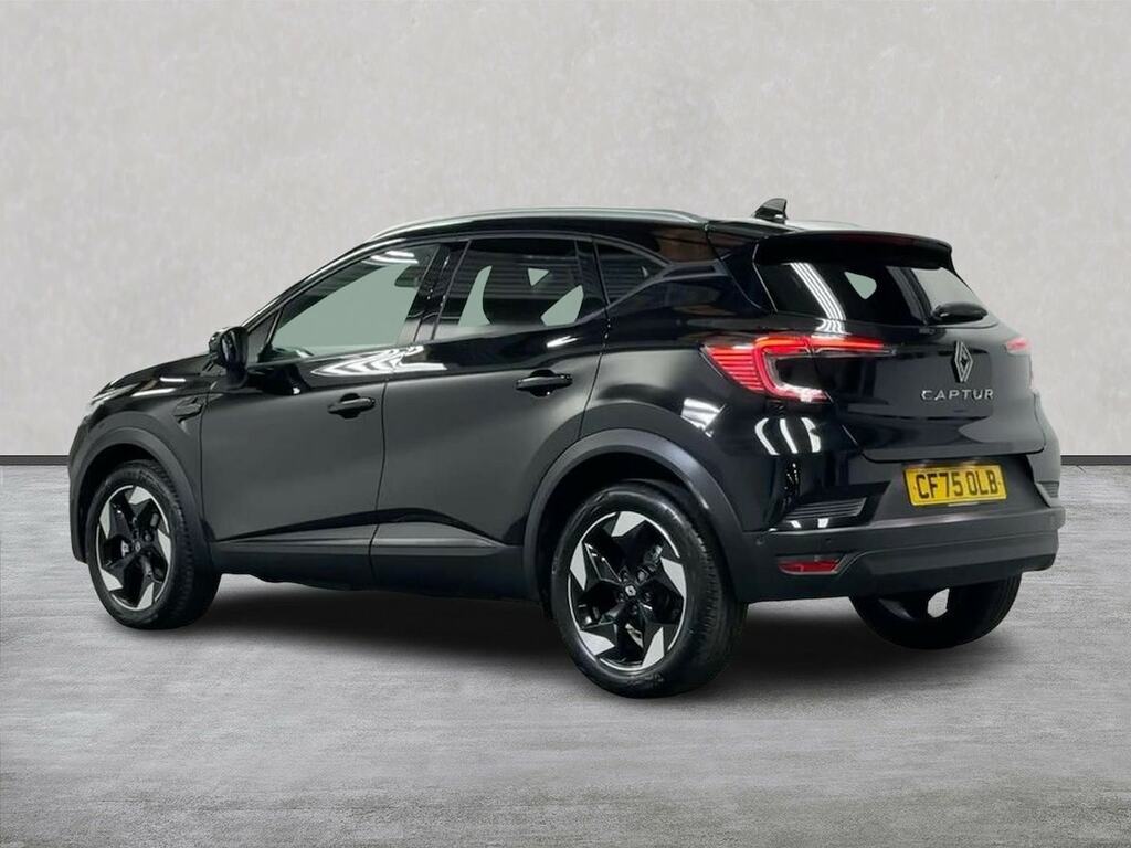 Renault Captur 1.2 Tce Techno Suv Euro 6 Ss CF75OLB Black #2