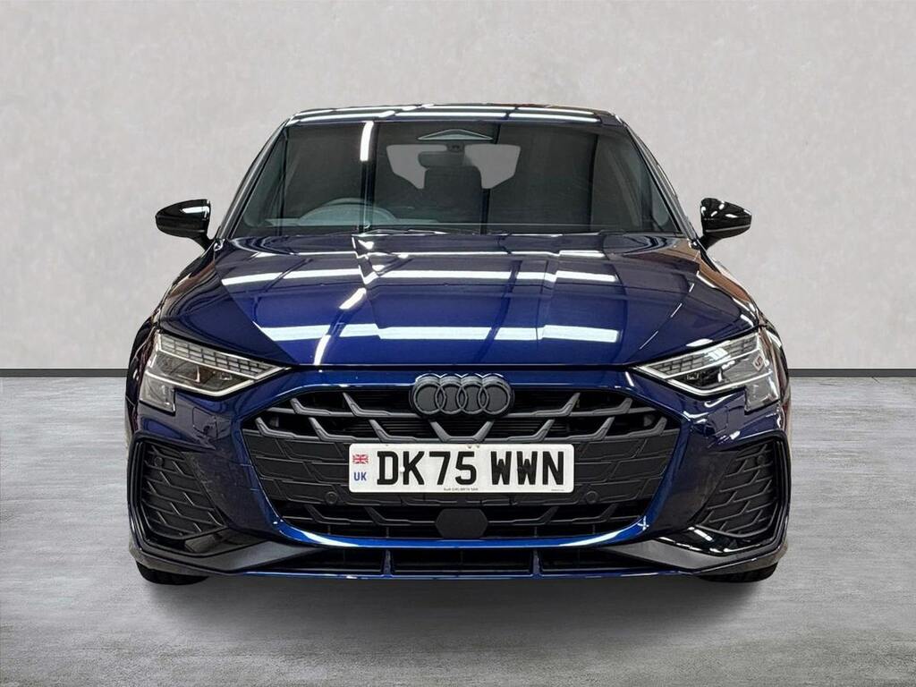 Audi A3 1.5 Tfsi Black Edition Sportback S Tron DK75WWN Blue #5