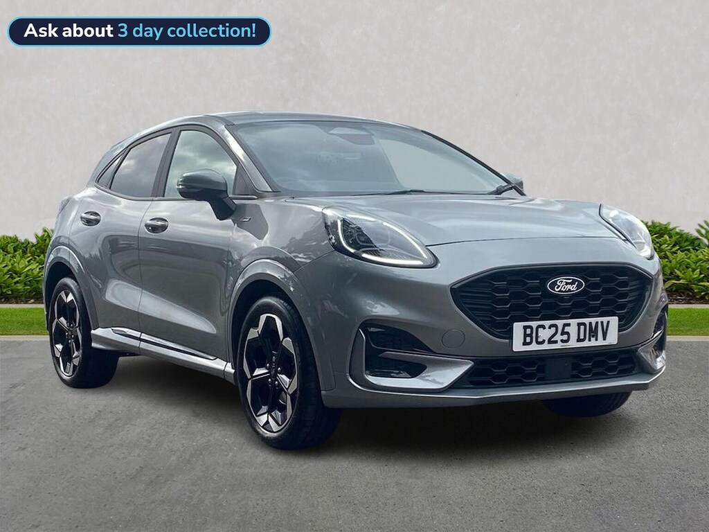 Ford Puma 1.0T Ecoboost Mhev St-line X Suv Hybrid Silver