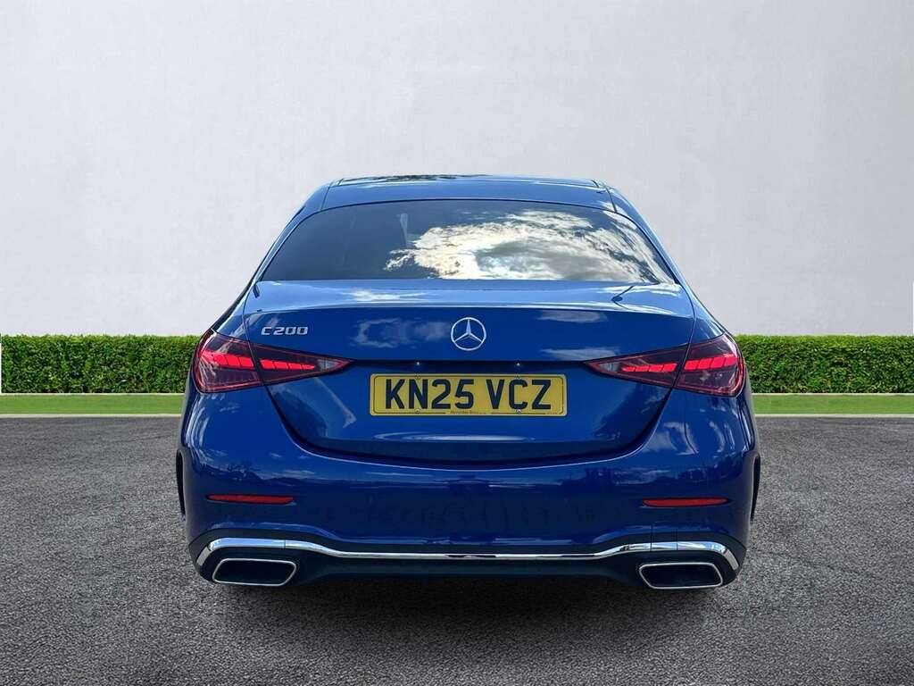 Mercedes-Benz C Class C200 Amg Line 9G-tronic KN25VCZ Blue #4
