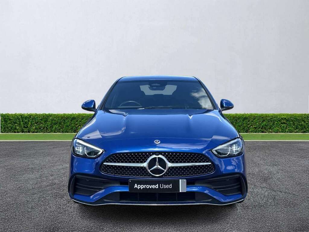Mercedes-Benz C Class C200 Amg Line 9G-tronic KN25VCZ Blue #5