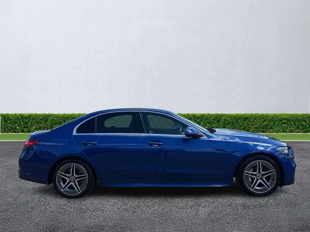 Mercedes-Benz C Class C200 Amg Line 9G-tronic KN25VCZ Blue #3