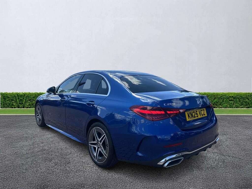 Mercedes-Benz C Class C200 Amg Line 9G-tronic KN25VCZ Blue #2