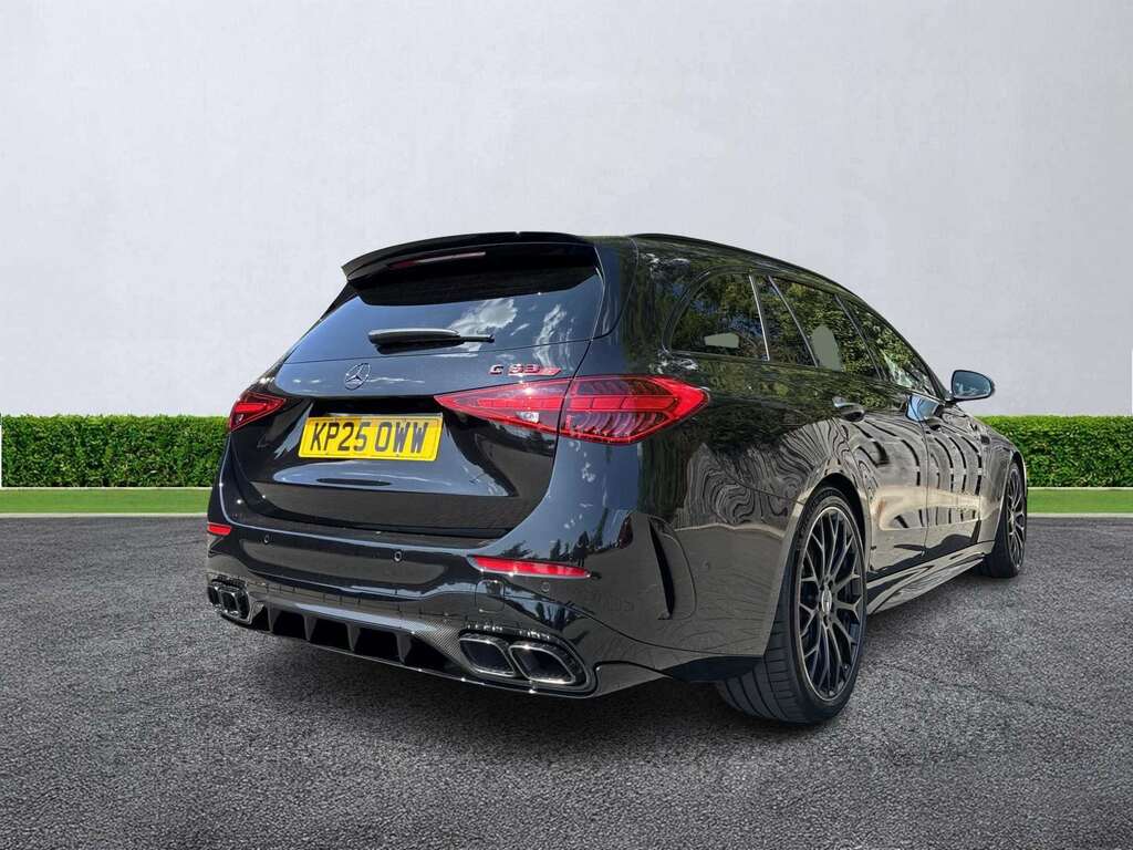 Mercedes-Benz C Class Saloon Black #18