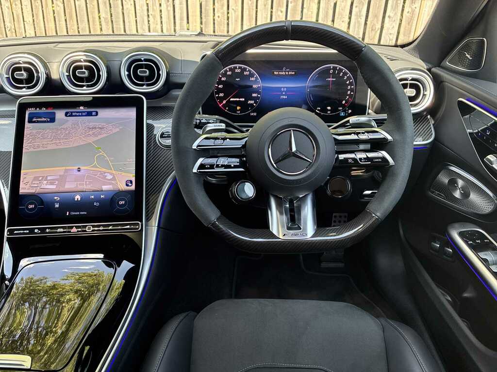 Mercedes-Benz C Class Saloon Black #9