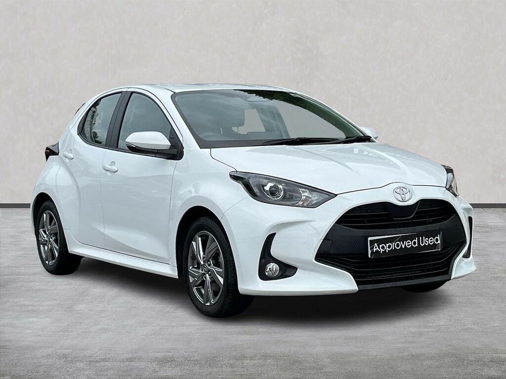 Toyota Yaris 1.5 Vvt-h Icon Hatchback Hybrid E-cvt E FMZ6617 White