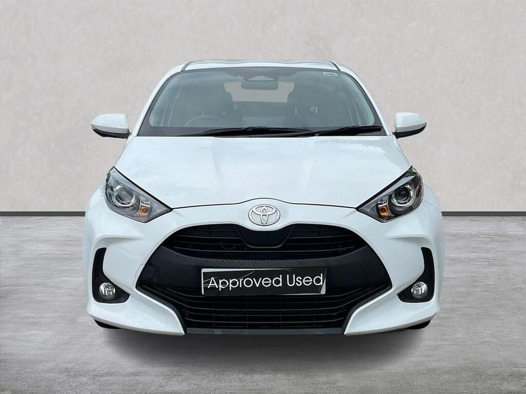 Toyota Yaris 1.5 Vvt-h Icon Hatchback Hybrid E-cvt E FMZ6617 White #5