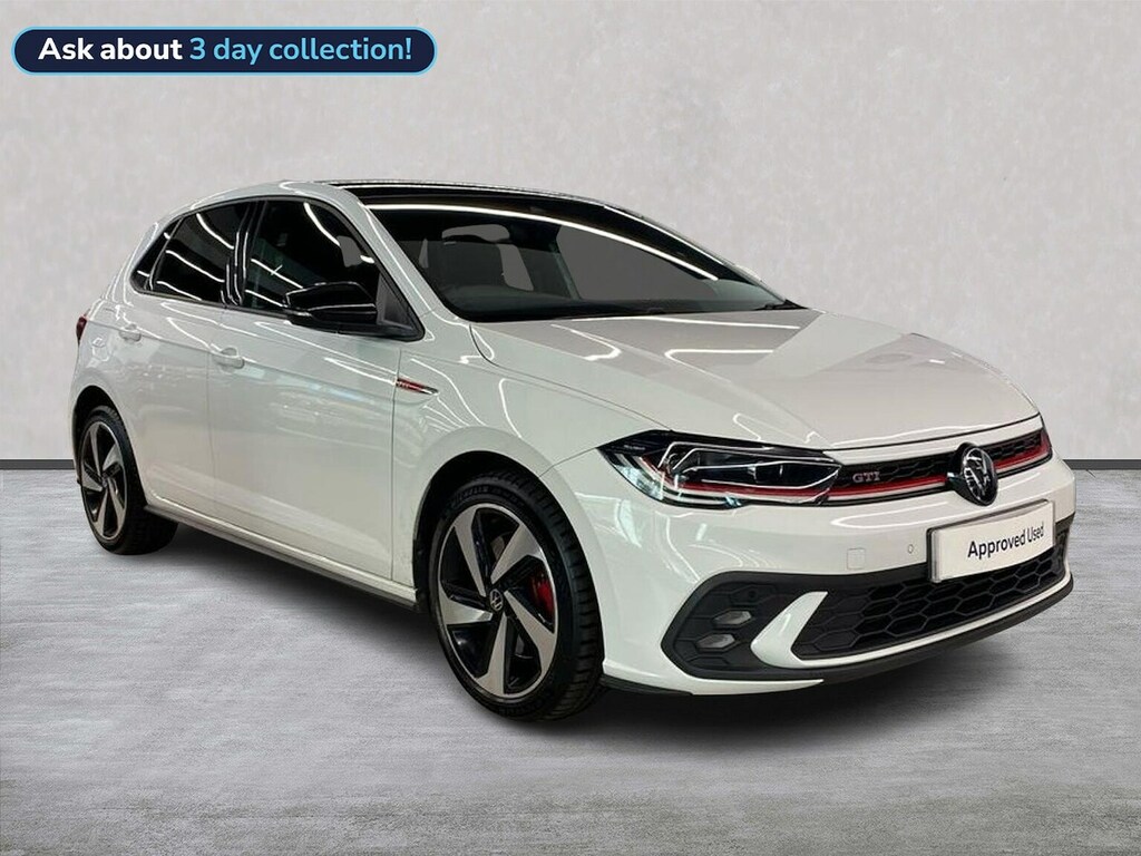 Volkswagen Polo 2.0 Tsi Gti Hatchback Dsg Euro 6 Ss White