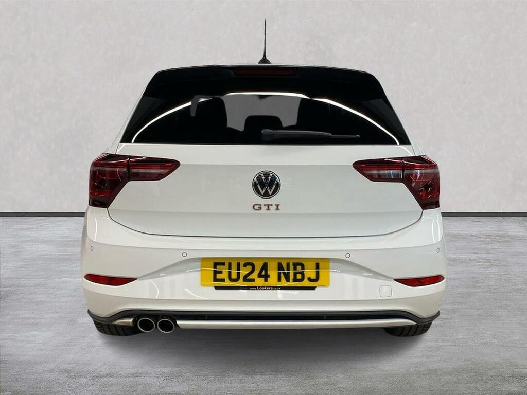Volkswagen Polo 2.0 Tsi Gti Hatchback Dsg Euro 6 Ss White #4