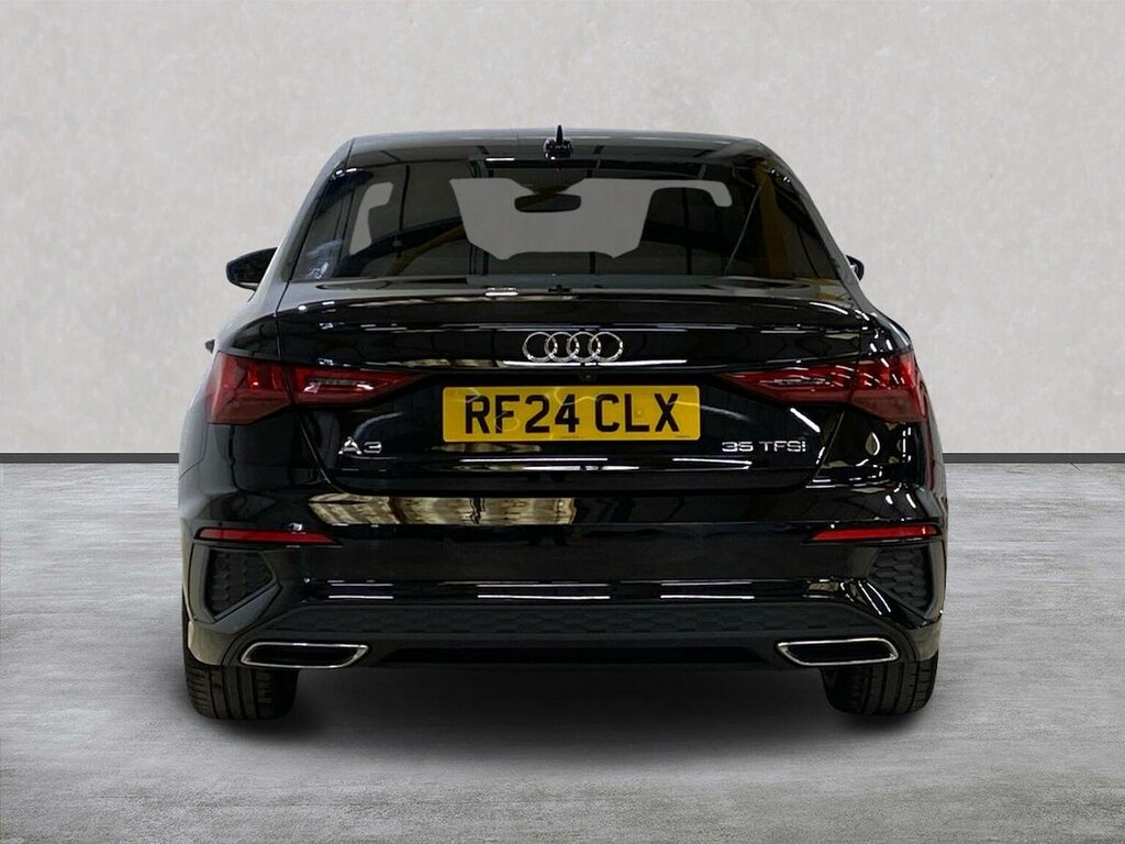 Audi A3 1.5 Tfsi 35 S Line Saloon S Tronic Euro Black #4