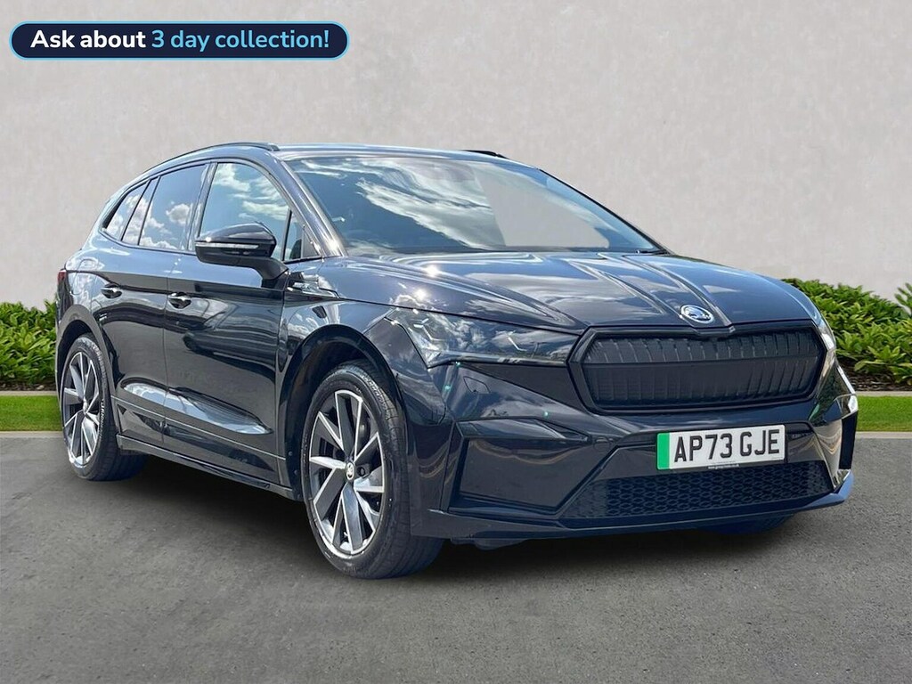 Skoda ENYAQ 210Kw 85 Sportline Plus 82Kwh Black