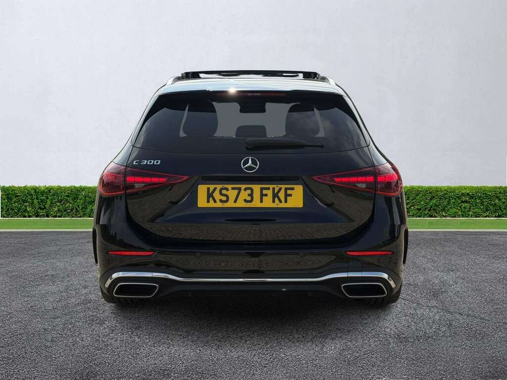Mercedes-Benz C Class C300 Amg Line Premium Plus 9G-tronic Black #4