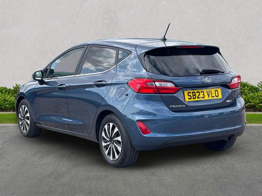 Ford Fiesta 1.0T Ecoboost Mhev Titanium Hatchback H Blue #2