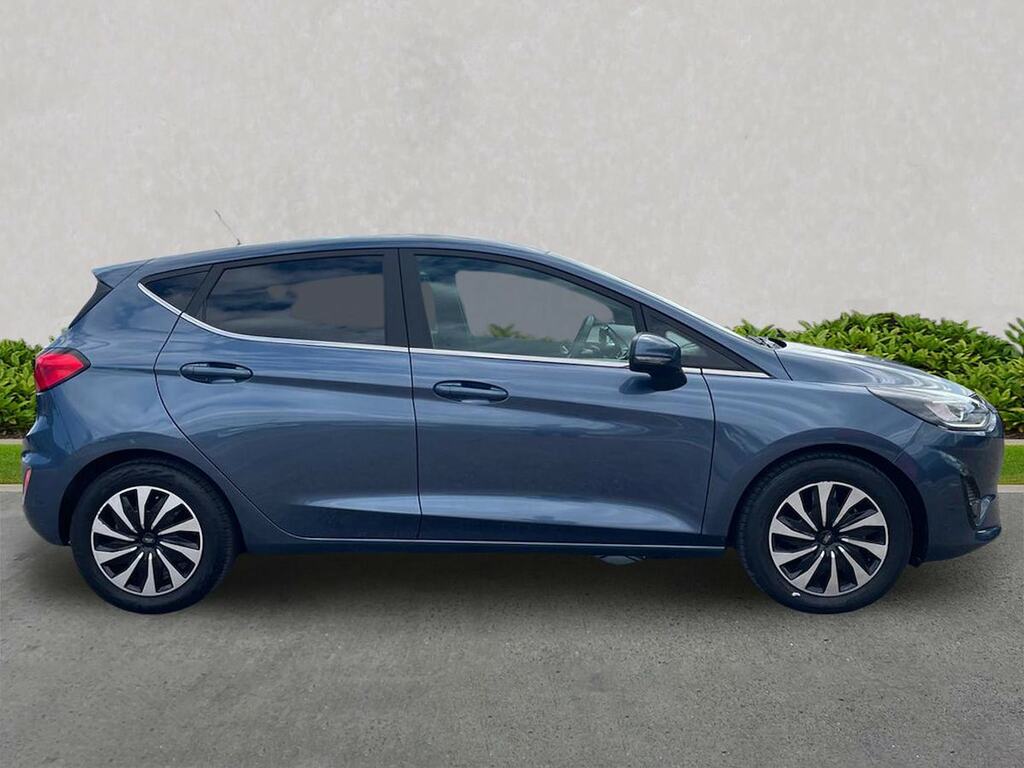 Ford Fiesta 1.0T Ecoboost Mhev Titanium Hatchback H Blue #3