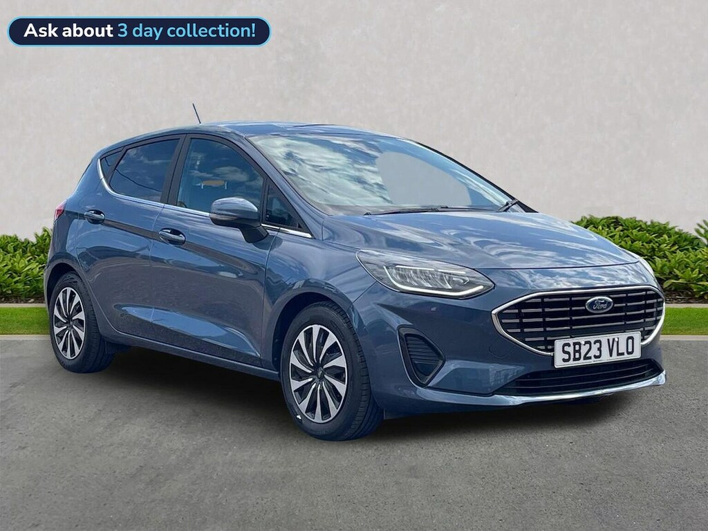 Ford Fiesta 1.0T Ecoboost Mhev Titanium Hatchback H Blue
