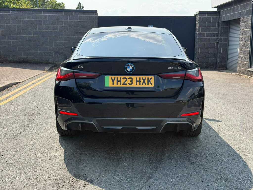 BMW i4 250Kw Edrive40 M Sport 83.9Kwh YH23HXK Black #4