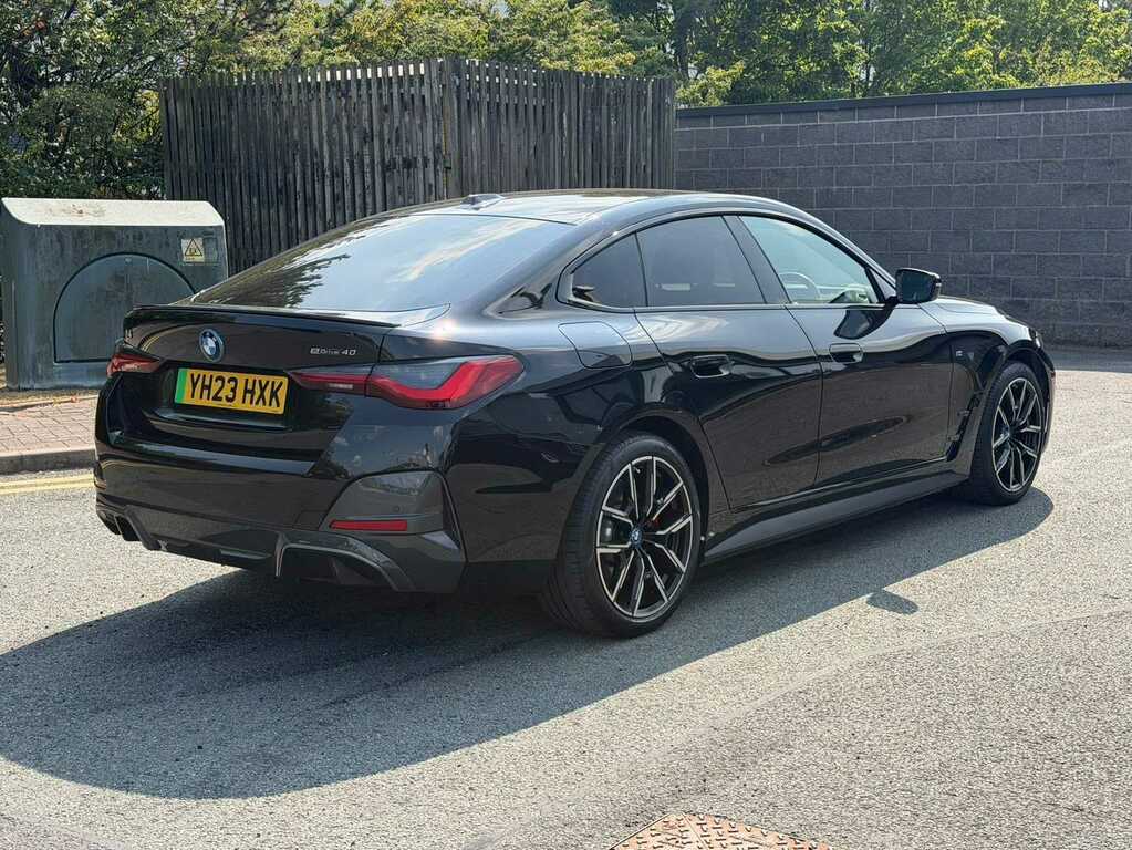 BMW i4 250Kw Edrive40 M Sport 83.9Kwh YH23HXK Black #3