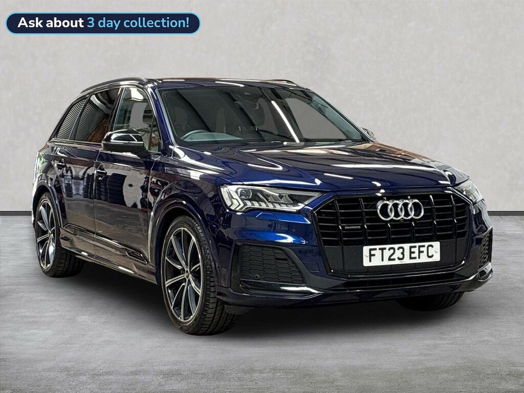 Audi Q7 45 Tdi Quattro Black Edition Tiptronic Cs Blue