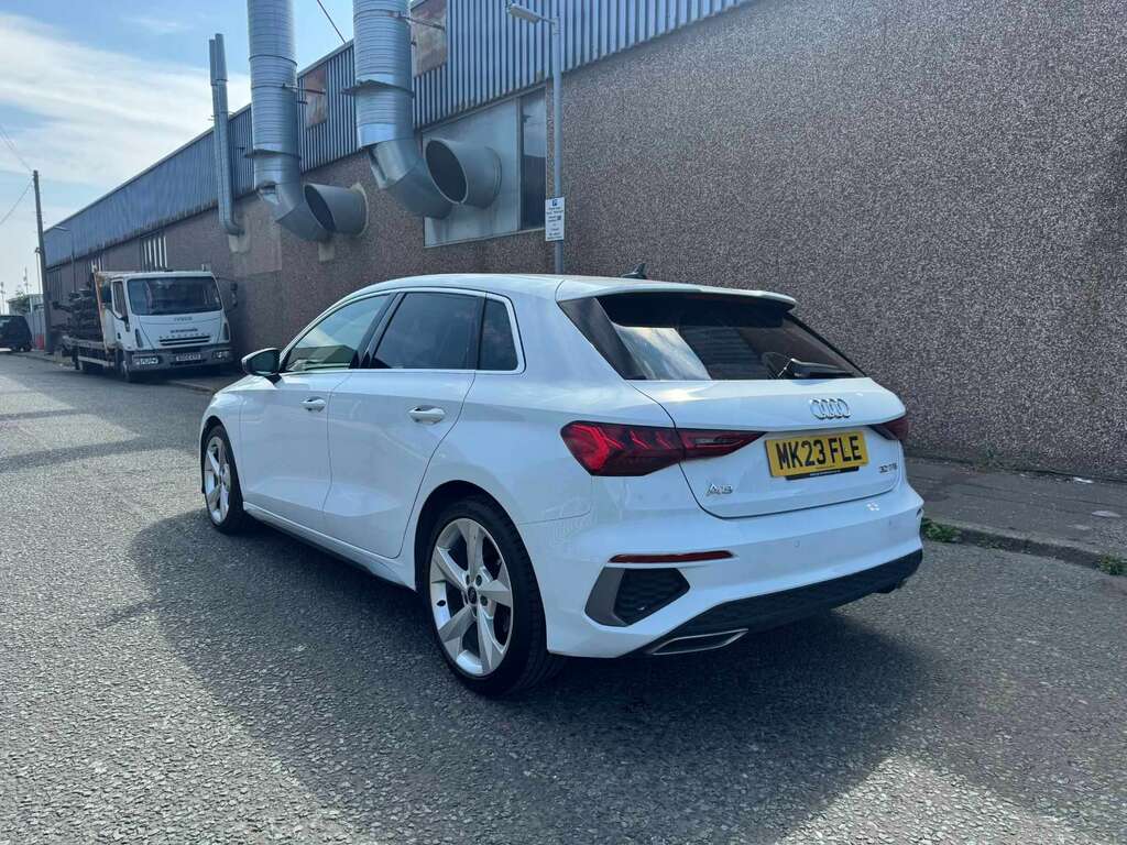 Audi A3 30 Tfsi S Line S Tronic White #5