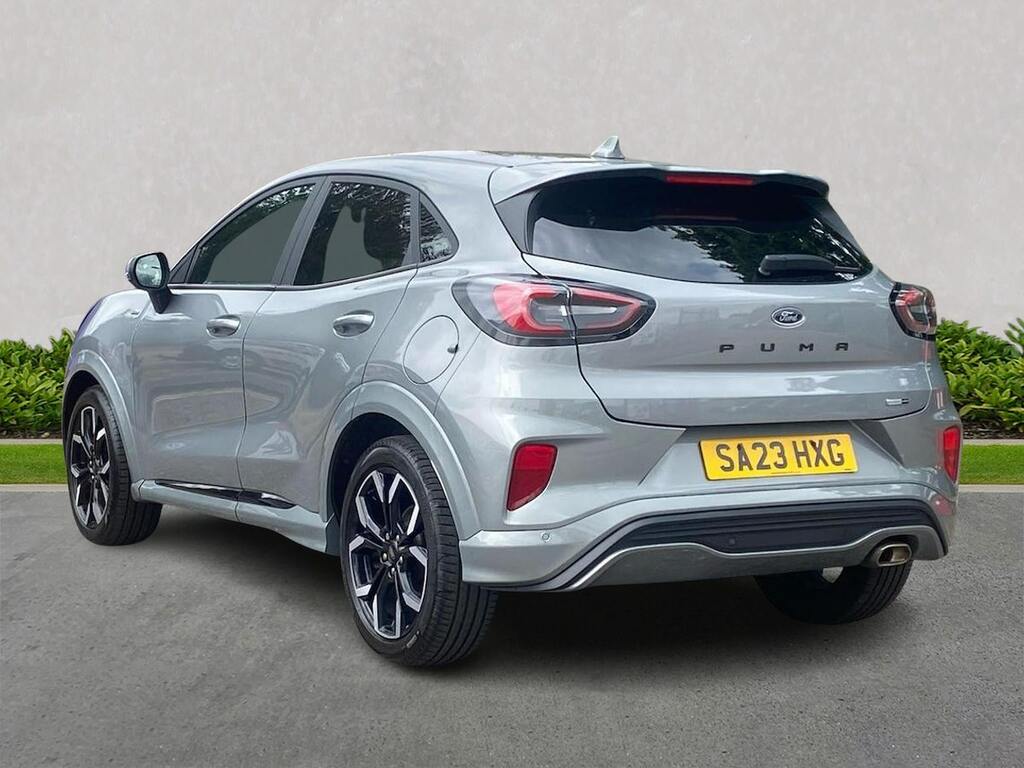 Ford Puma 1.0T Ecoboost Mhev St-line X Suv Hybrid SA23HXG Silver #2