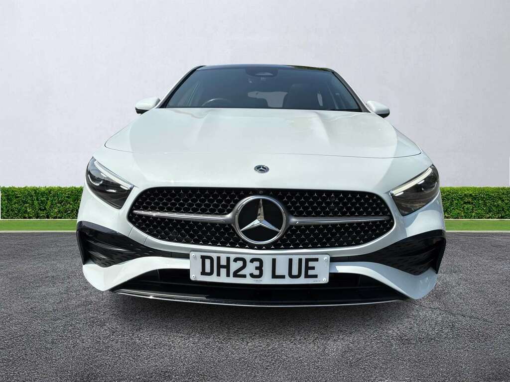 Mercedes-Benz A Class A200d Amg Line Premium Plus White #5