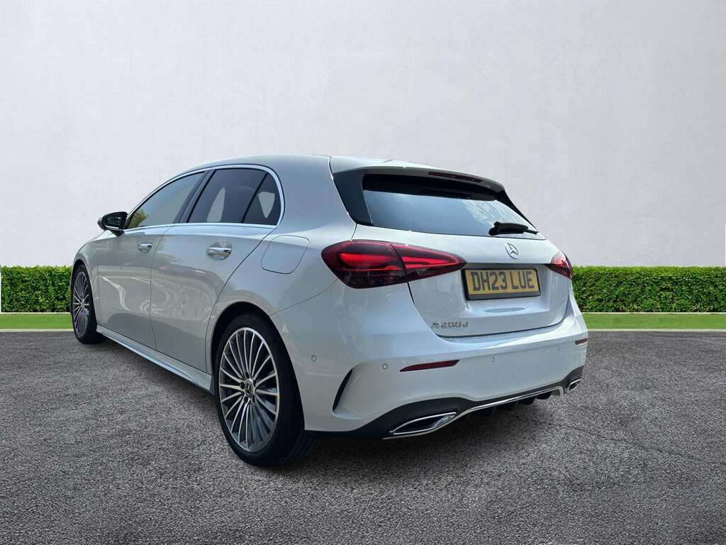 Mercedes-Benz A Class A200d Amg Line Premium Plus White #2