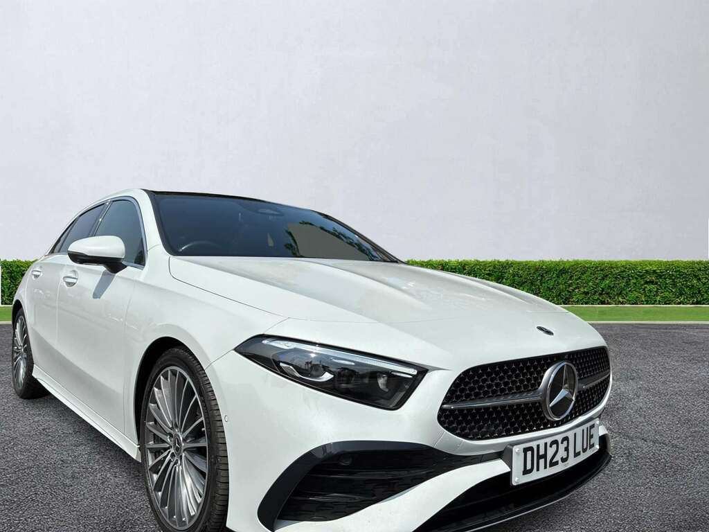Mercedes-Benz A Class A200d Amg Line Premium Plus White