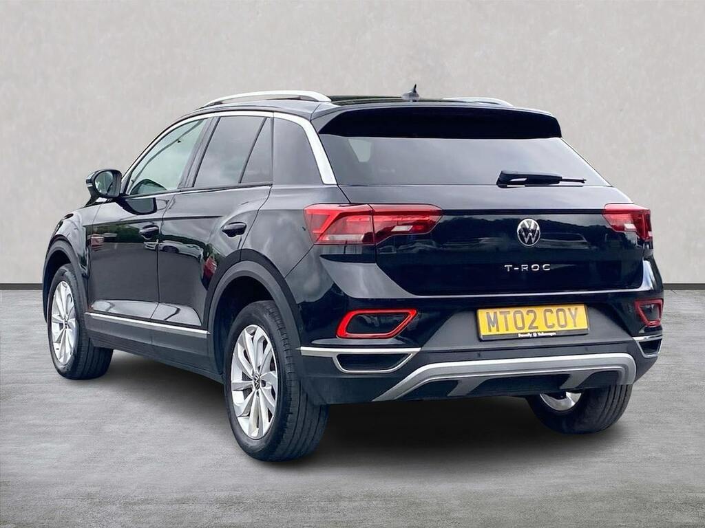 Volkswagen T-Roc T-roc 2.0 Tdi 150 Evo Style Dsg Hatchback BVI4796 Black #2