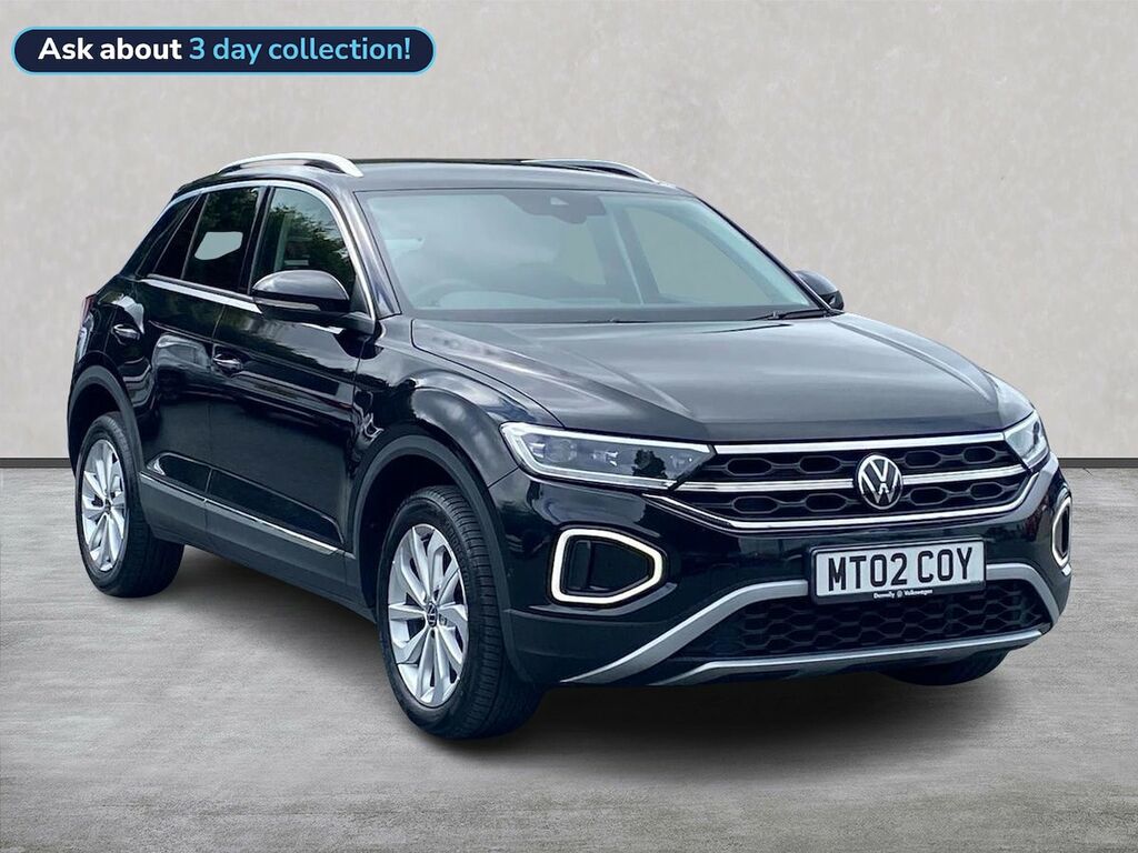 Volkswagen T-Roc T-roc 2.0 Tdi 150 Evo Style Dsg Hatchback BVI4796 Black